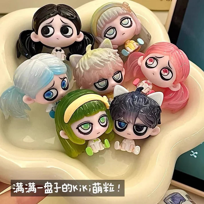 【F010】KiKi Sitting In A Row Series Beans Blind Bag