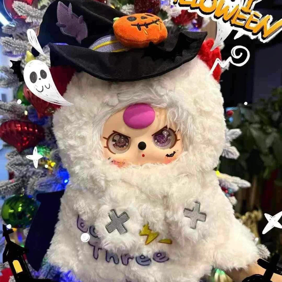 【T121】Baby Three 400% Halloween Limited Set Plush Dolls