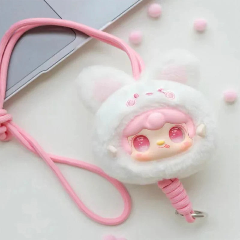【T107】Yooki V7 Little Zoo Series-Phone Lanyard Plush Dolls