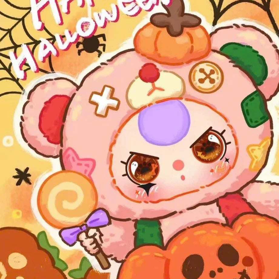 【T121】Baby Three 400% Halloween Limited Set Plush Dolls