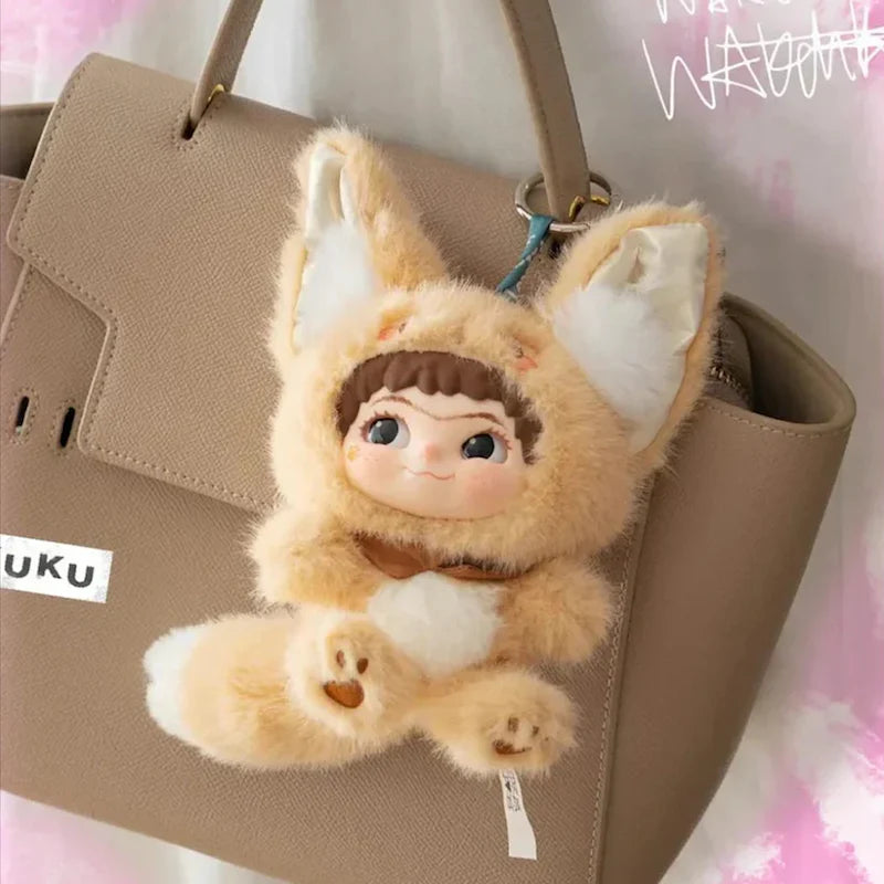 【T064】Wakuku-Fox&Bunny,Trick Or Treat Series Plush Blind Box