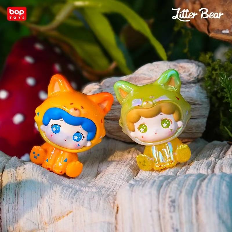 【F006】LITTER BEAR FOREST WONDERLAND CITY SERIES FIGURES