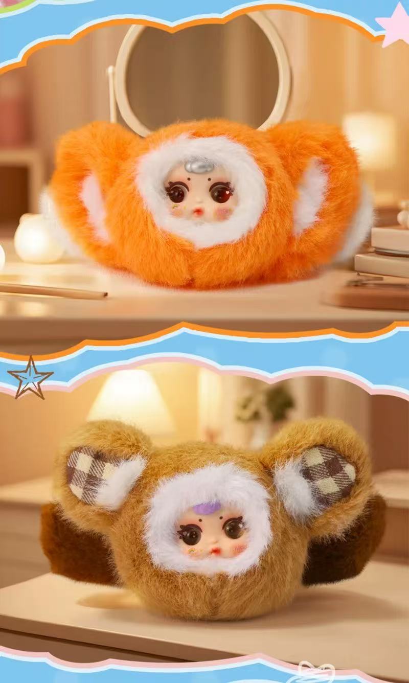 【T104】MM Milk Candy Cute baby hairpin Plush Blind Boxes