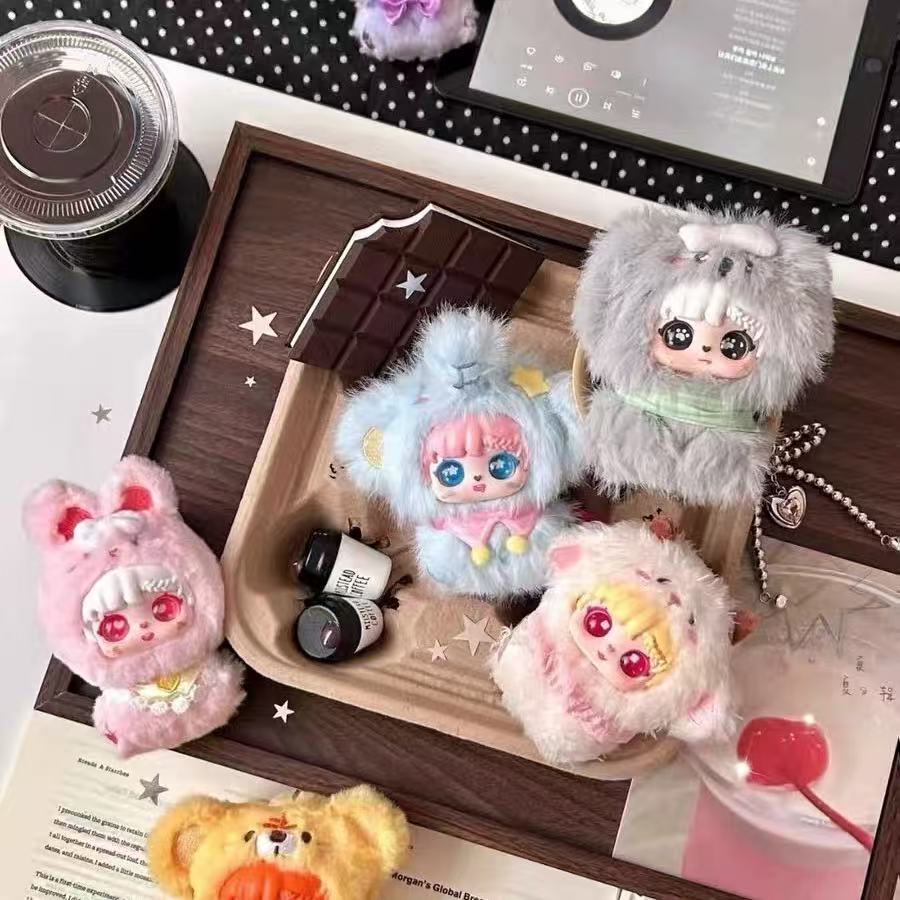 【T126】Sanmi Rabbit's Little Baby Hand in Hand Series Plush Blind Box