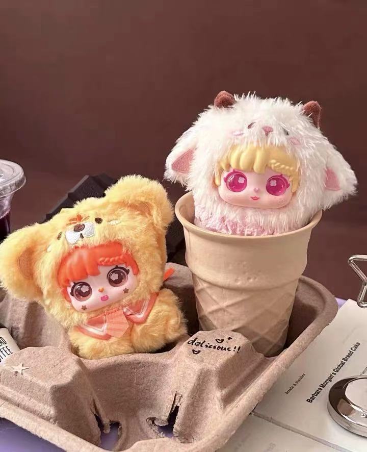 【T126】Sanmi Rabbit's Little Baby Hand in Hand Series Plush Blind Box