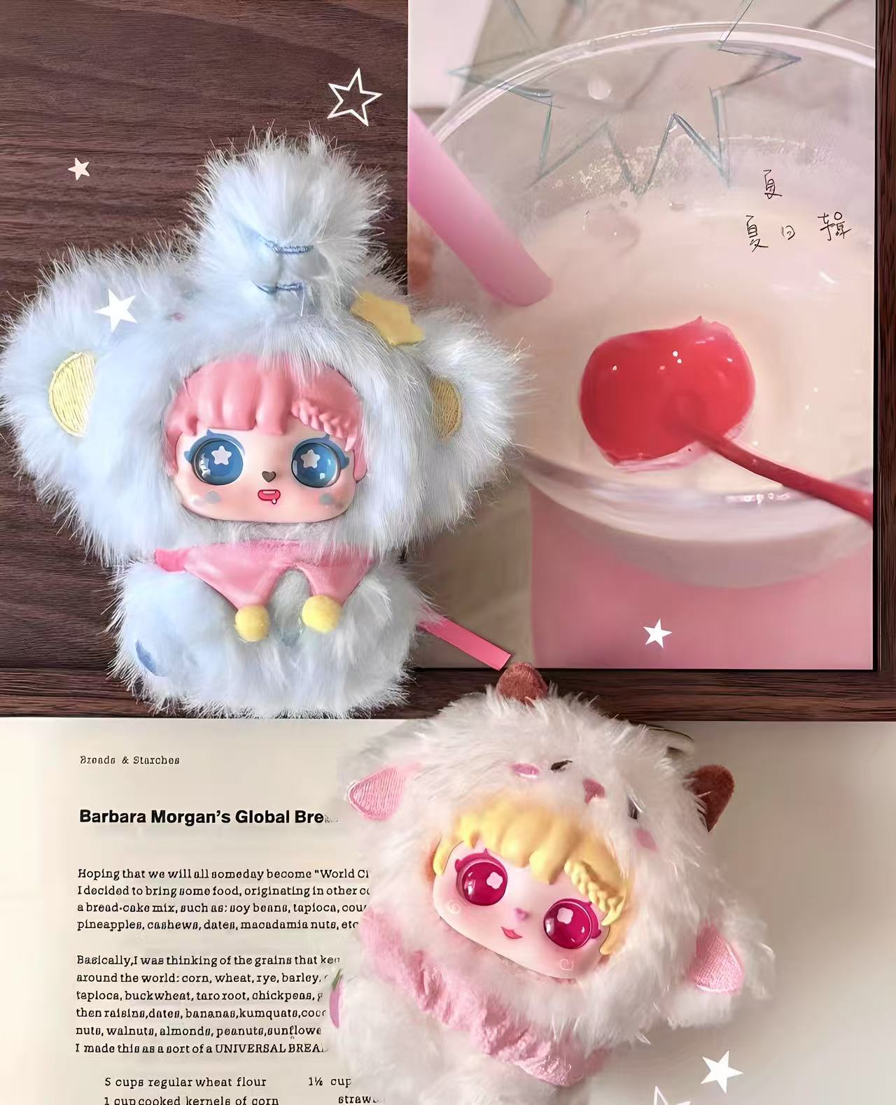 【T126】Sanmi Rabbit's Little Baby Hand in Hand Series Plush Blind Box