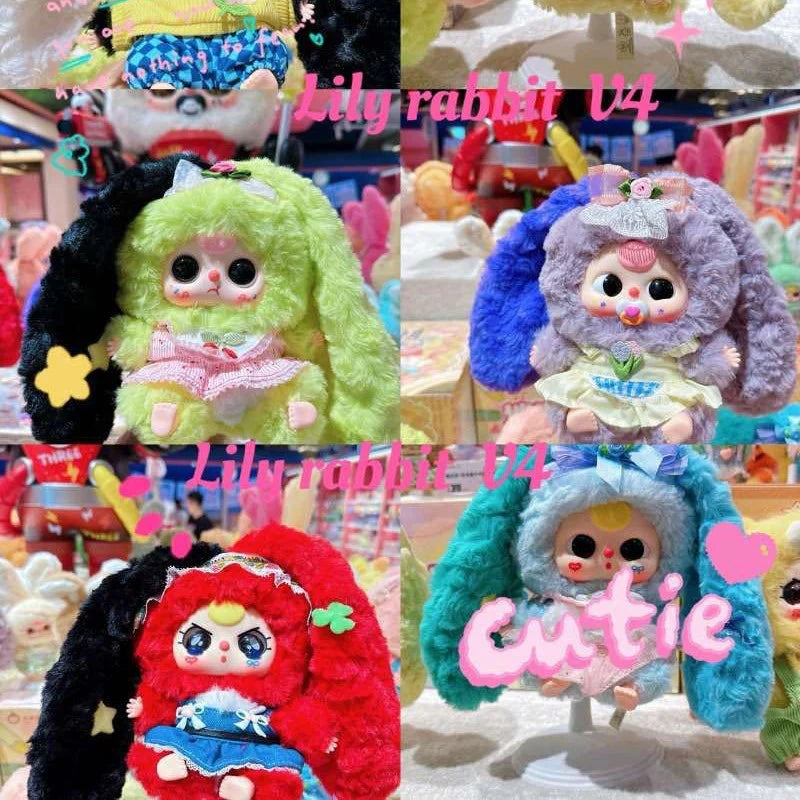 【T079】Baby Three Lily Rabbit Town V4 Plush Blind Box