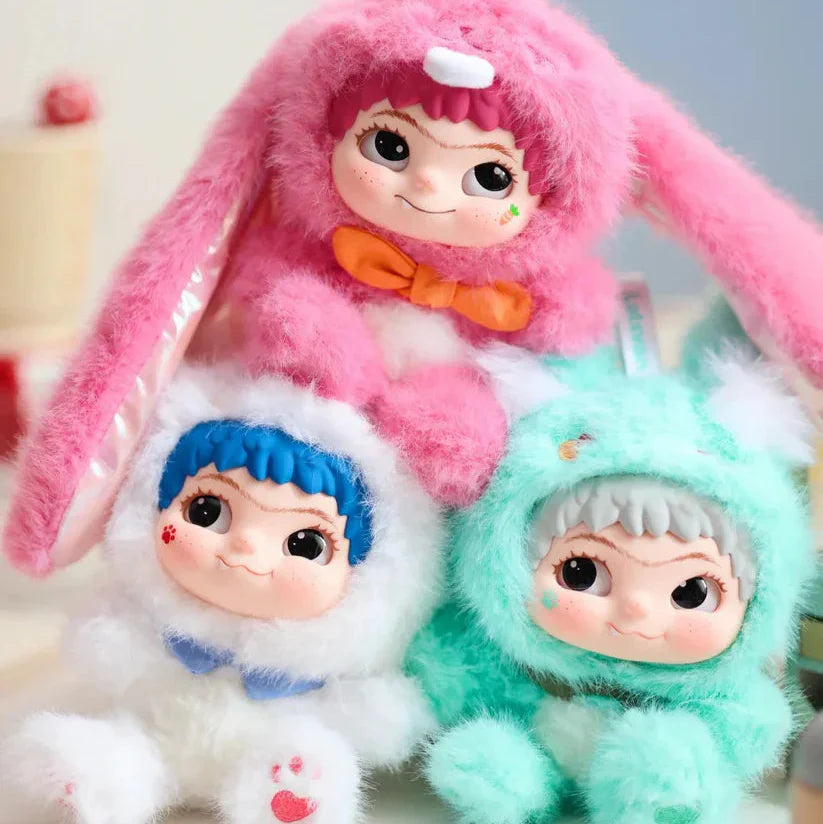 【T064】Wakuku-Fox&Bunny,Trick Or Treat Series Plush Blind Box