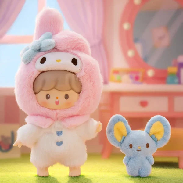 【T045】zZoton x SANRIO CHARACTERS-Love-League Buddies Series Plush Blind Box