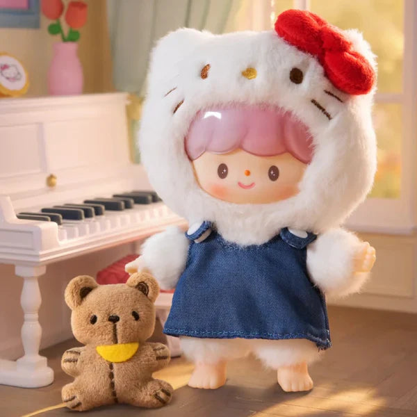 【T045】zZoton x SANRIO CHARACTERS-Love-League Buddies Series Plush Blind Box