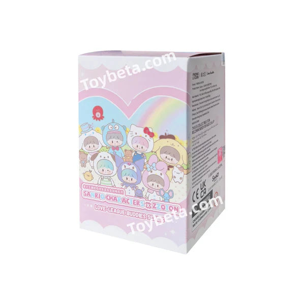 【T045】zZoton x SANRIO CHARACTERS-Love-League Buddies Series Plush Blind Box