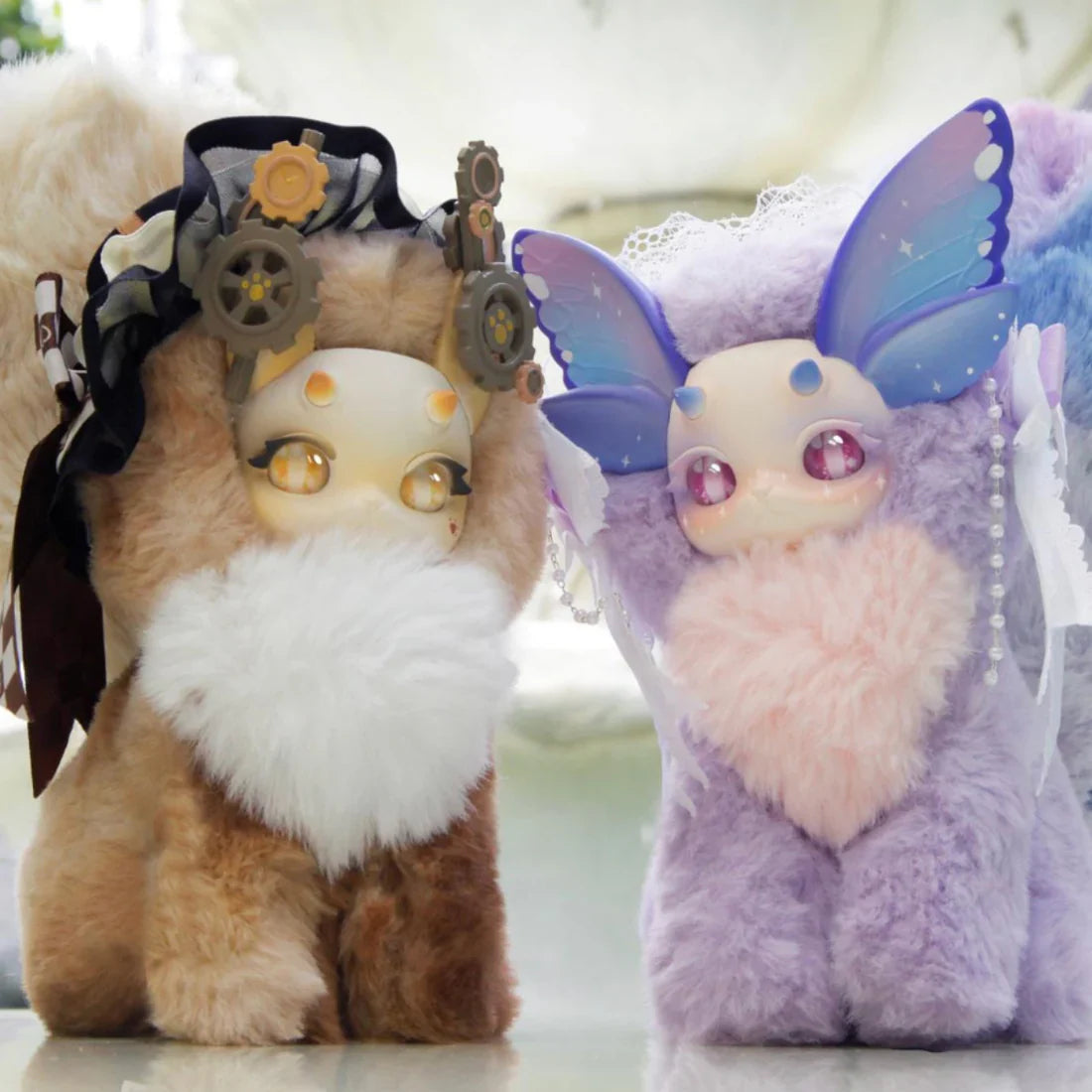 【T053】Mao mao long Fantasy Creature Magic Plush Series Dolls