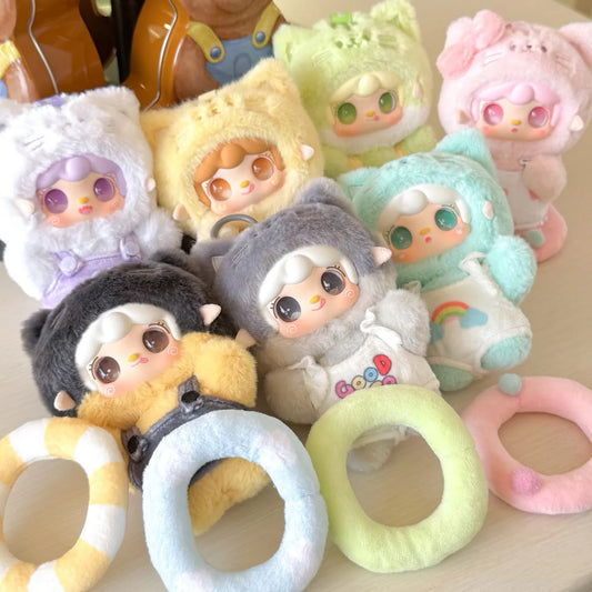 【T103】Yooki Meow Meow Summer Party Series Plush Dolls