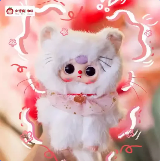 【T137】Baby Three-Whose Cat Plush Blind Box Am I